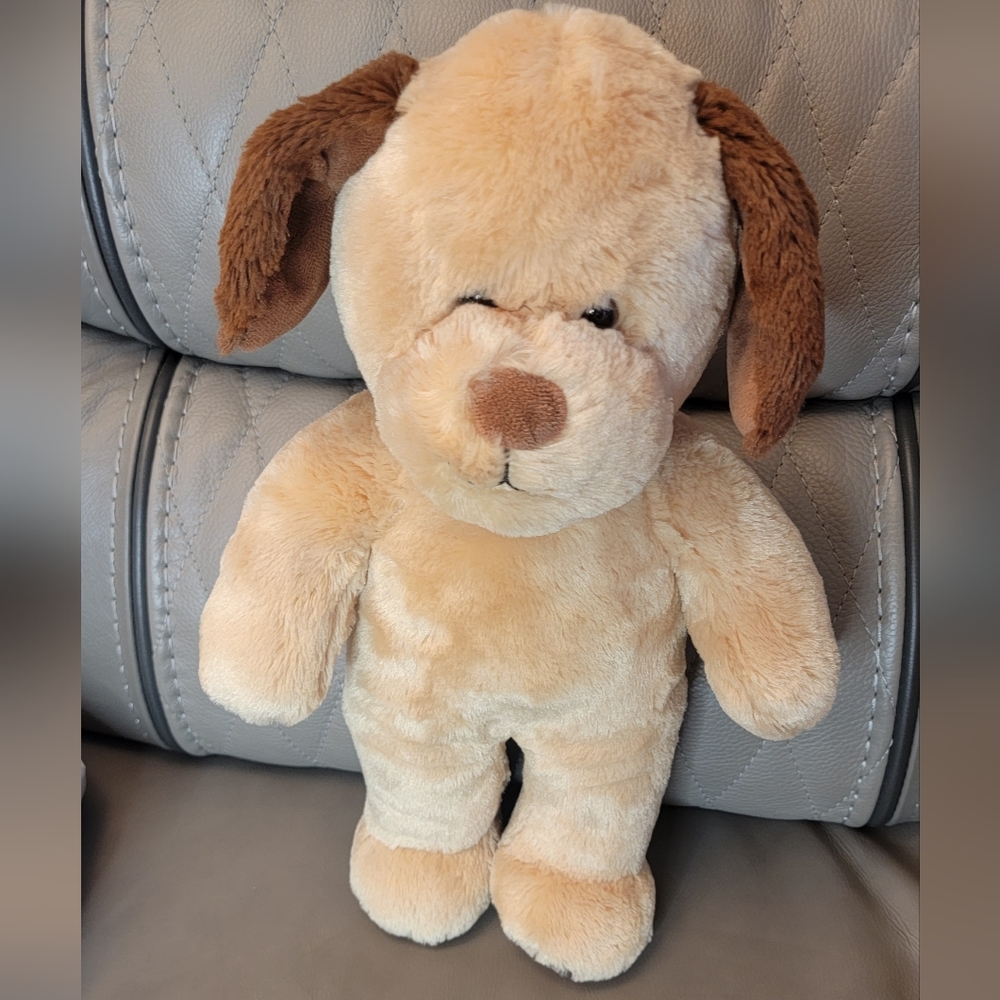 16" Build-a-Bear Brown & Tan Plush Puppy Dog
